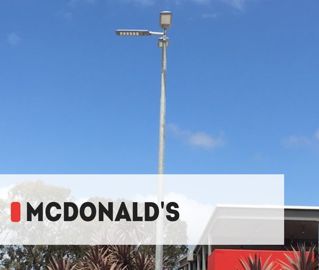 【Proyecto】 Instalación de iluminación McDonald 240W
